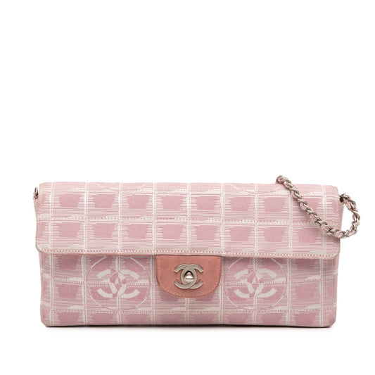 Chanel New Travel Line Nylon East West Flap Rovelle Bags