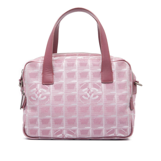 Chanel New Travel Line Nylon Satchel Rovelle Bags