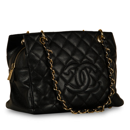 Chanel Timeless Caviar Black Tote Bag Style 46 Rovelle Bags