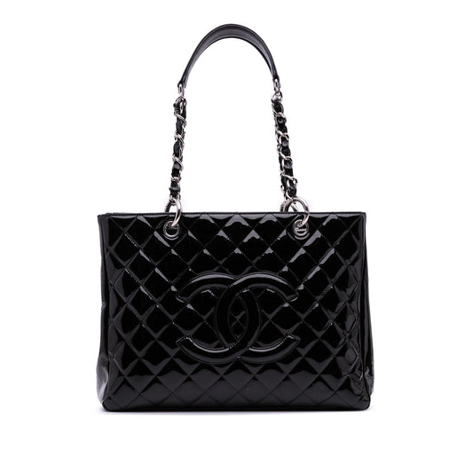 Chanel Patent Grand Shopping Tote Rovelle Bags