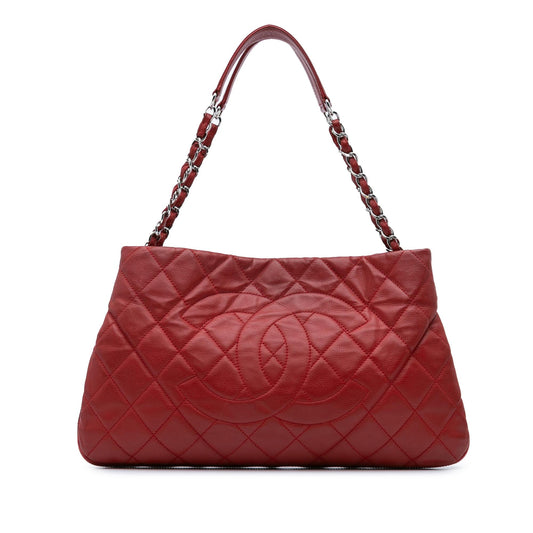 Chanel Quilted Caviar Expandable Zip Tote Rovelle Bags