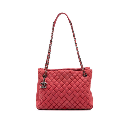 Chanel Quilted Iridescent Calfskin New Bubble Tote Rovelle Bags