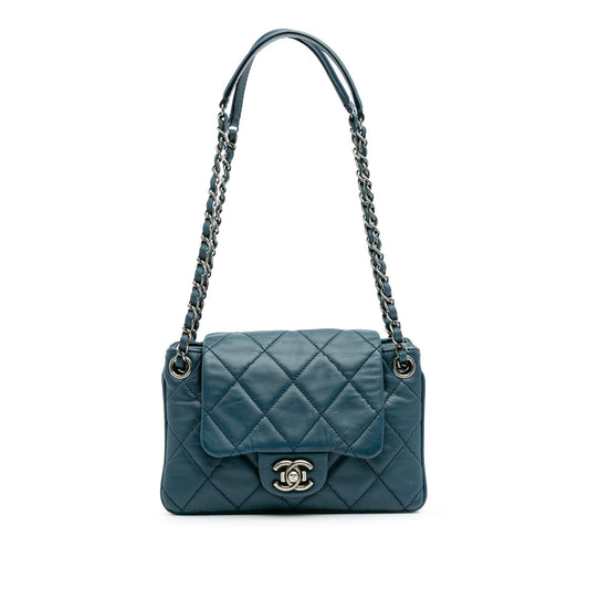 Chanel Quilted Lambskin Accordion Flap Rovelle Bags
