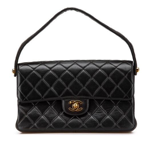 Chanel Quilted Lambskin Double Sided Flap Rovelle Bags