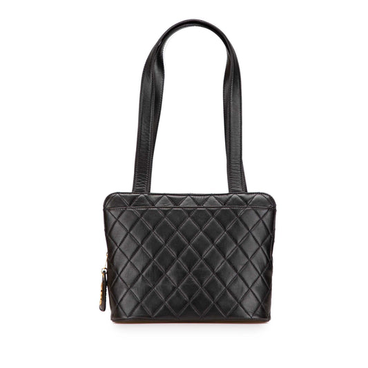 Chanel Quilted Lambskin Shoulder Bag Rovelle Bags