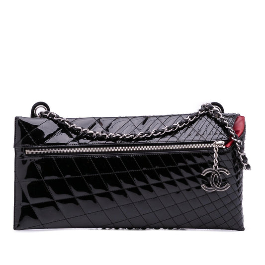 Chanel Quilted Patent Geometric Kaleidoscope Shoulder Bag Rovelle Bags
