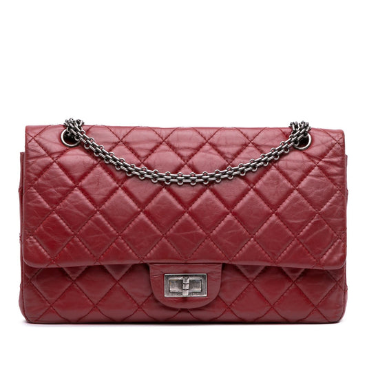 Chanel Reissue 2 55 Aged Calfskin Double Flap 227 Style 2 Rovelle Bags