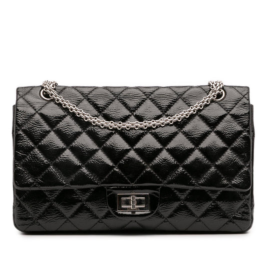 Chanel Reissue 2 55 Patent Double Flap 226 Rovelle Bags