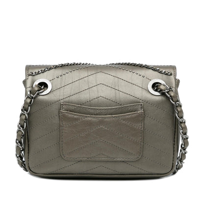 Chanel Small Chevron Data Center Envelope Flap Bag Rovelle Bags