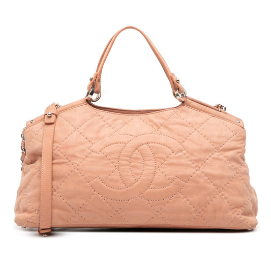 Chanel Small Iridescent Calfskin Sea Hit Tote Rovelle Bags