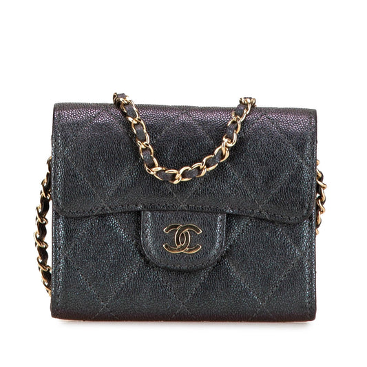 Chanel Small Iridescent Caviar Single Flap Rovelle Bags