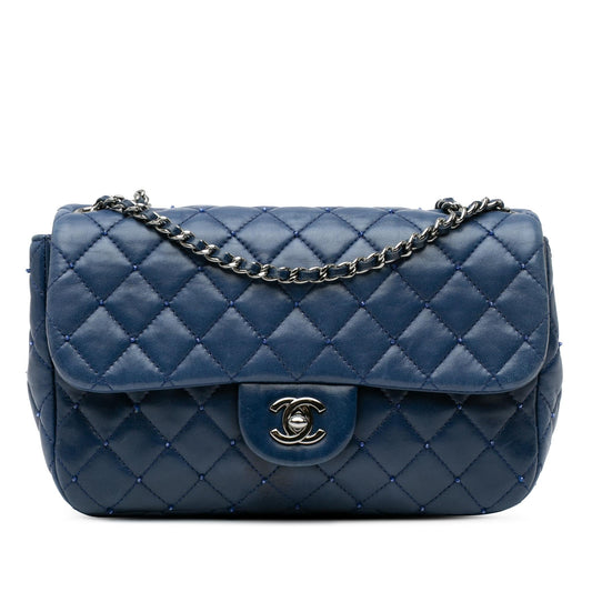Chanel Small Quilted Lambskin Beaded Single Flap Rovelle Bags