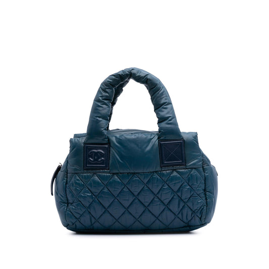 Chanel Small Quilted Nylon Coco Cocoon Tote Rovelle Bags