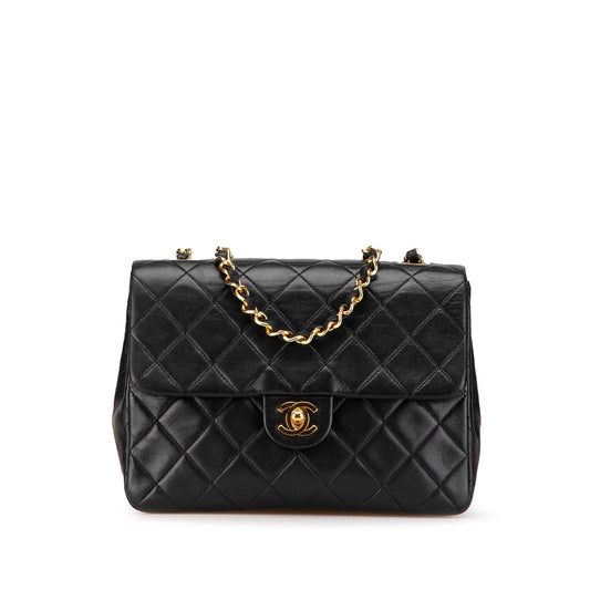 Chanel Small Square Quilted Lambskin Flap Rovelle Bags