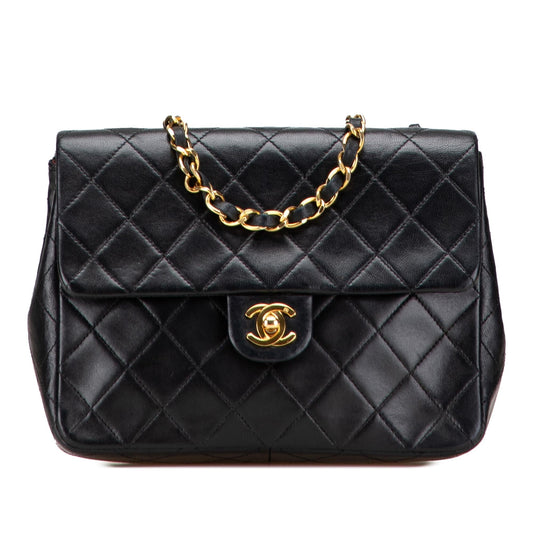 Chanel Square Quilted Lambskin Single Flap Rovelle Bags