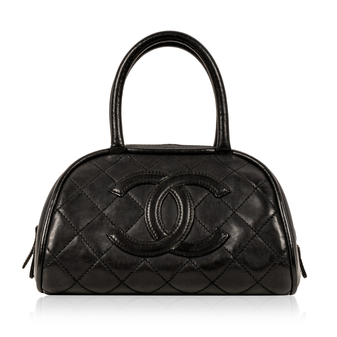Chanel Luxury Lambskin Black Handbag Style 4 Rovelle Bags