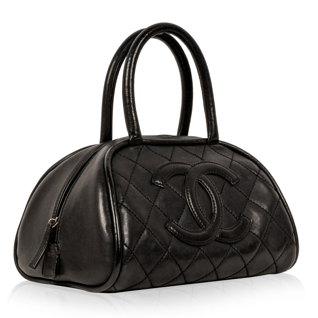 Chanel Luxury Lambskin Black Handbag Style 4 Rovelle Bags
