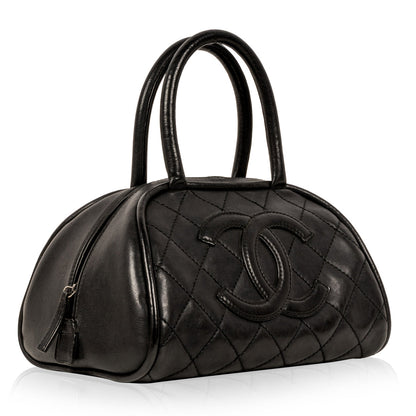 Chanel Luxury Lambskin Black Handbag Style 4 Rovelle Bags