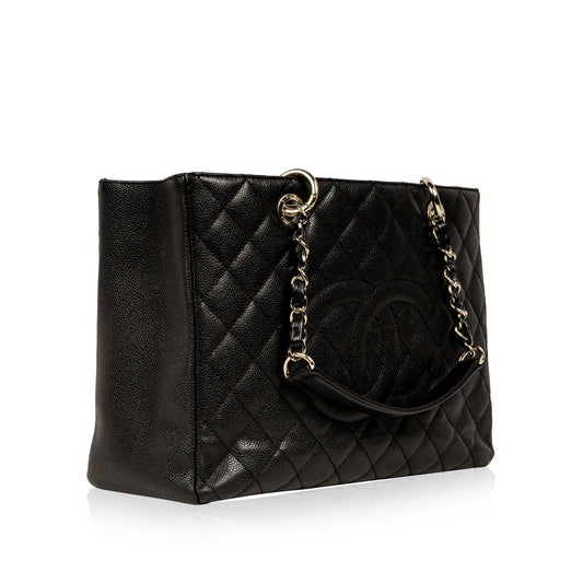 Chanel Timeless Caviar Black Tote Bag Style 38 Rovelle Bags