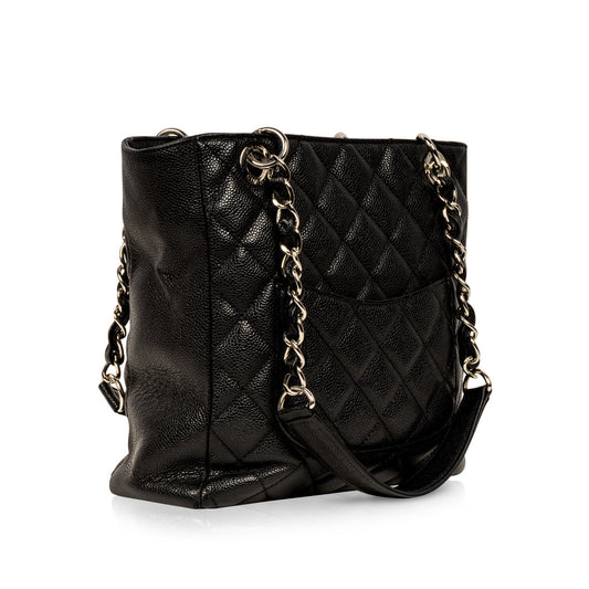 Chanel Timeless Caviar Black Tote Bag Style 50 Rovelle Bags