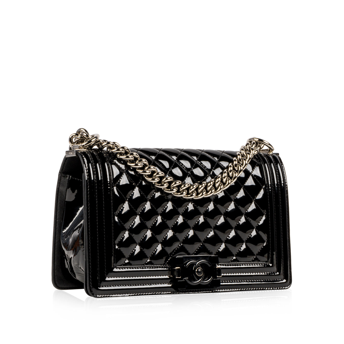Chanel Medium Boy Bag - So Black Rovelle Bags