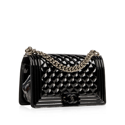 Chanel Medium Boy Bag - So Black Rovelle Bags