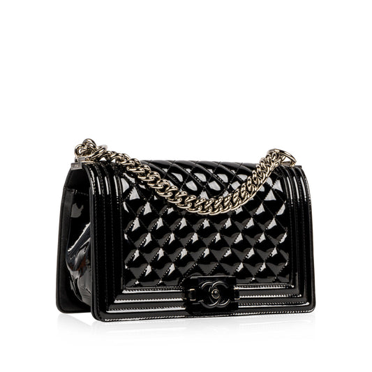 Chanel Medium Boy Bag - So Black Rovelle Bags