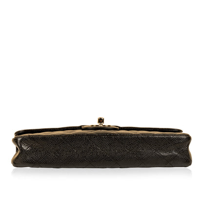 Chanel Classic Flap Caviar Black Shoulder Bag Style 137 Rovelle Bags