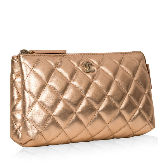 Chanel Timeless Quilted Black Clutch Rovelle Bags
