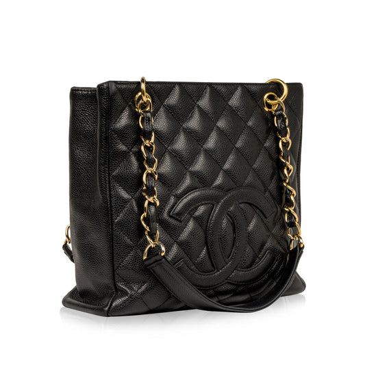 Chanel Timeless Caviar Black Tote Bag Style 53 Rovelle Bags