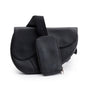 Christian 2020 Dior Black Leather Saddle Bag Rovelle Bags