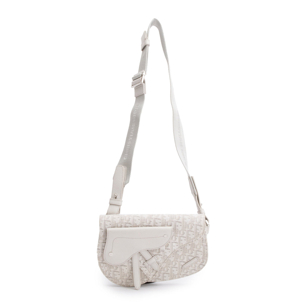 Christian 2021 Dior Oblique Canvas Saddle Messenger Pouch Rovelle Bags
