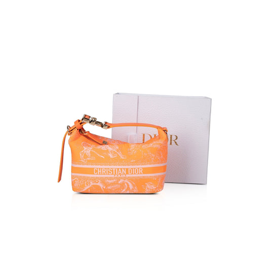Christian 2022 Dior Toile de Jouy DiorTravel Nomad Pouch Rovelle Bags
