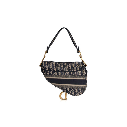 Christian Dior 2020 Embroidery Oblique Saddle Bag Rovelle Bags