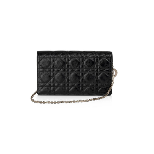 Christian Dior 2020 Lady Dior Pouch with Chain Rovelle Bags