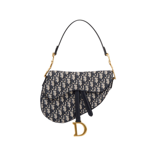 Christian Dior 2020 Medium Oblique Saddle Bag Rovelle Bags