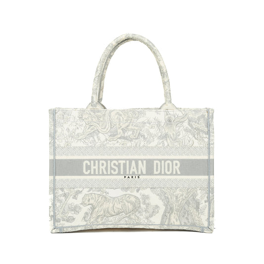 Christian Dior 2020 Medium Toile de Jouy Reverse Book Tote Rovelle Bags