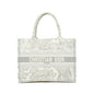 Christian Dior 2020 Medium Toile de Jouy Reverse Book Tote Rovelle Bags