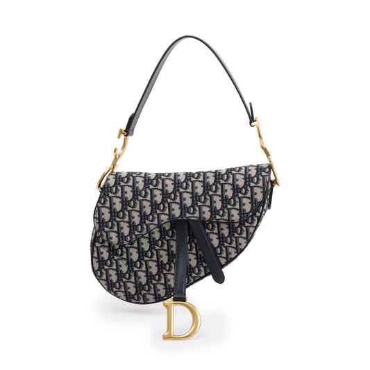 Christian Dior 2020 Oblique Medium Saddle Bag Rovelle Bags