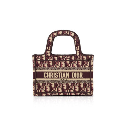 Christian Dior 2020 Oblique Mini Book Tote Rovelle Bags