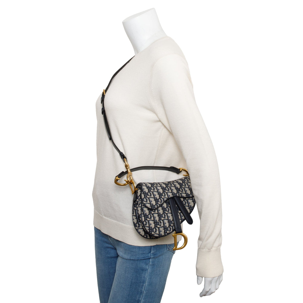Christian Dior 2020 Oblique Mini Saddle Bag Rovelle Bags