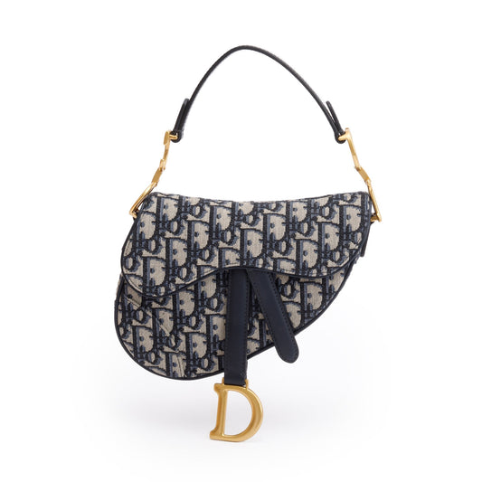 Christian Dior 2020 Oblique Mini Saddle Bag Rovelle Bags