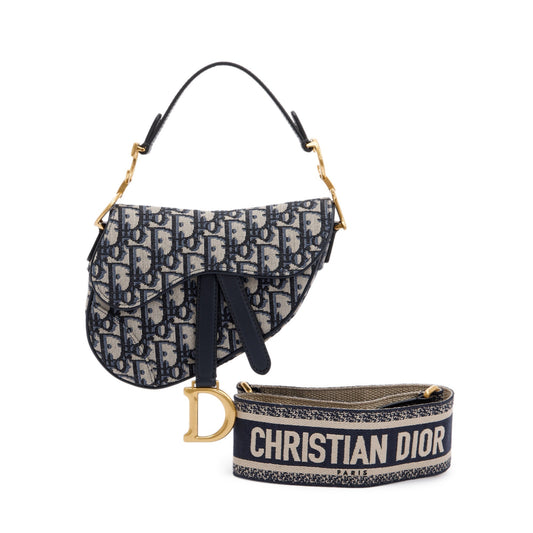 Christian Dior 2020 Oblique Mini Saddle Bag Rovelle Bags