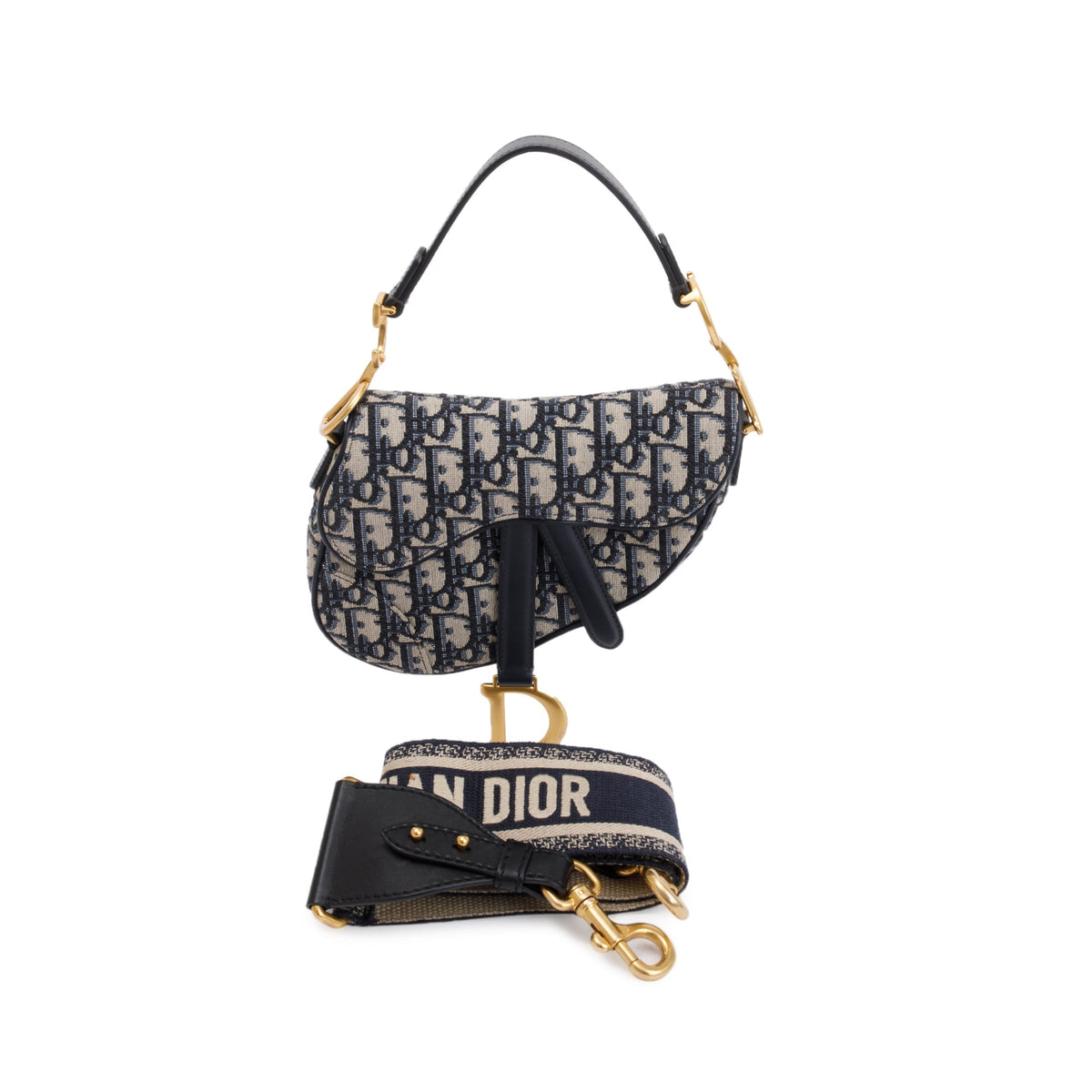Christian Dior 2020 Oblique Mini Saddle Bag Rovelle Bags