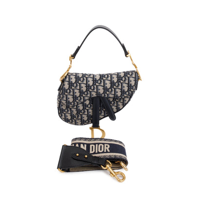 Christian Dior 2020 Oblique Mini Saddle Bag Rovelle Bags