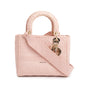 Christian Dior 2020 Pink Cannage Medium Lady D-Lite Bag Rovelle Bags