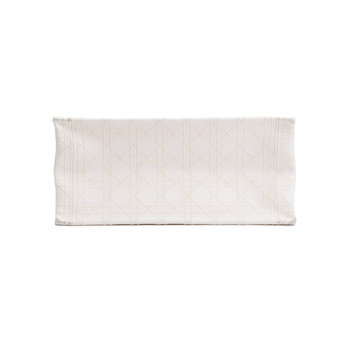 Christian Dior 2020 White Cannage Embroidery Medium Book Tote Rovelle Bags