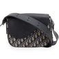 Christian Dior 2021 Black Oblique Mini Saddle Messenger Bag Rovelle Bags