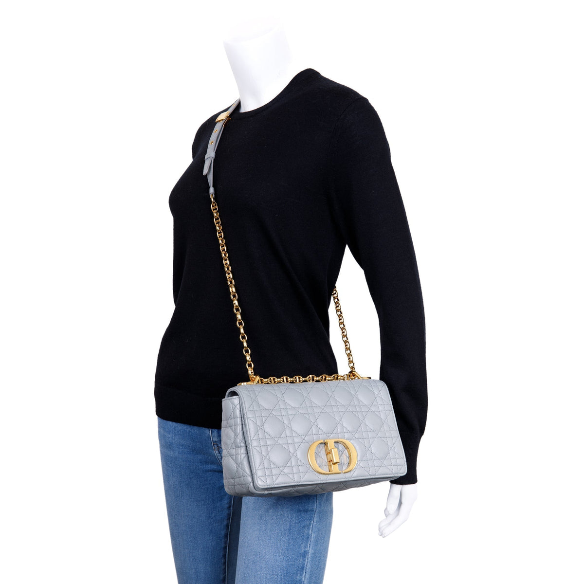 Christian Dior 2021 Medium Dior Caro Bag Rovelle Bags