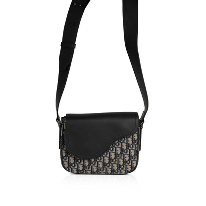 Christian Dior 2021 Oblique Mini Saddle Messenger Bag Rovelle Bags